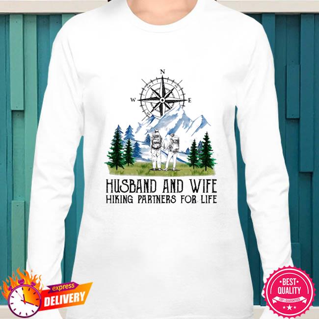 Husband And Wife Camping Partners For Life Hoodie M 3XL