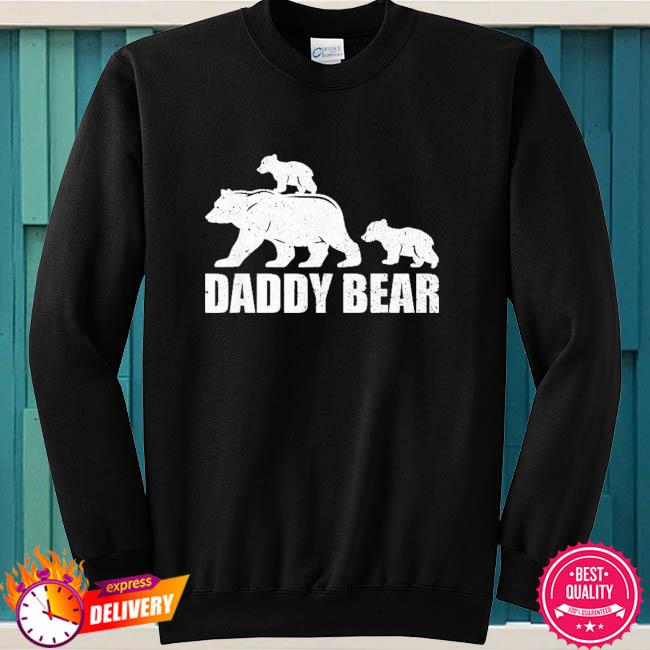  Daddy Bear 2 Cubs Shirt Daddy Bear Twin TShirt Dad 2