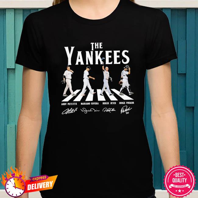 The New York Yankees Abbey Road signatures 2021 shirt, hoodie, sweater,  long sleeve and tank top