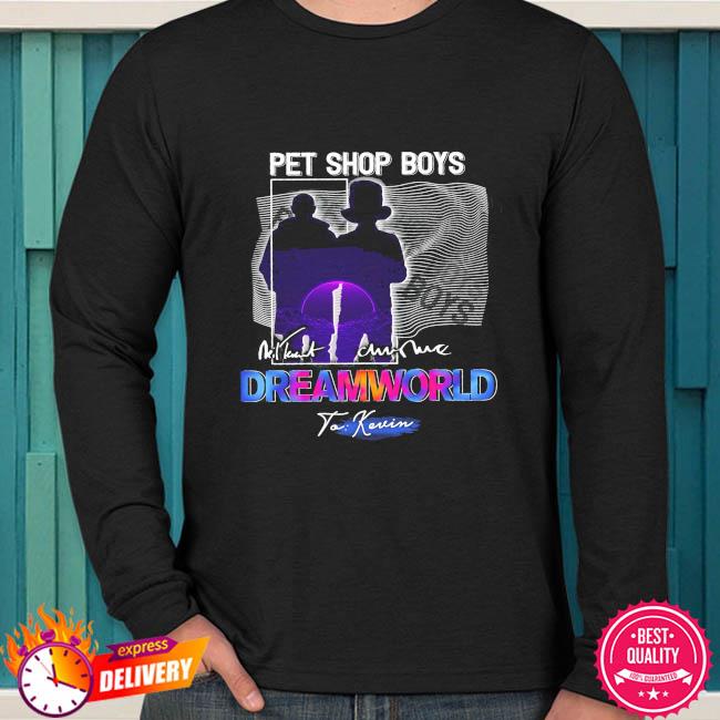 pet shop boys dreamworld Tour 2023 T-shirt For men Women S-4XL