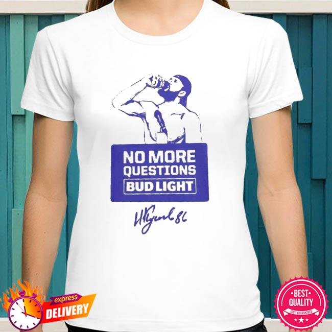 No More Questions Bud Light – Nikita Kucherov, Tampa Bay Lightning shirt -  Kingteeshop