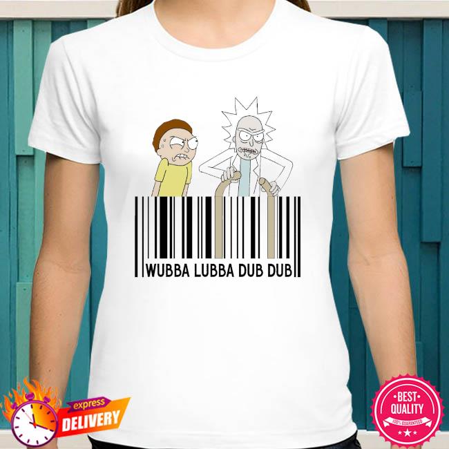 Official Rick And Morty Wubba Lubba Dub Dub Grey Unisex T-Shirt AnatomyLawnmower 