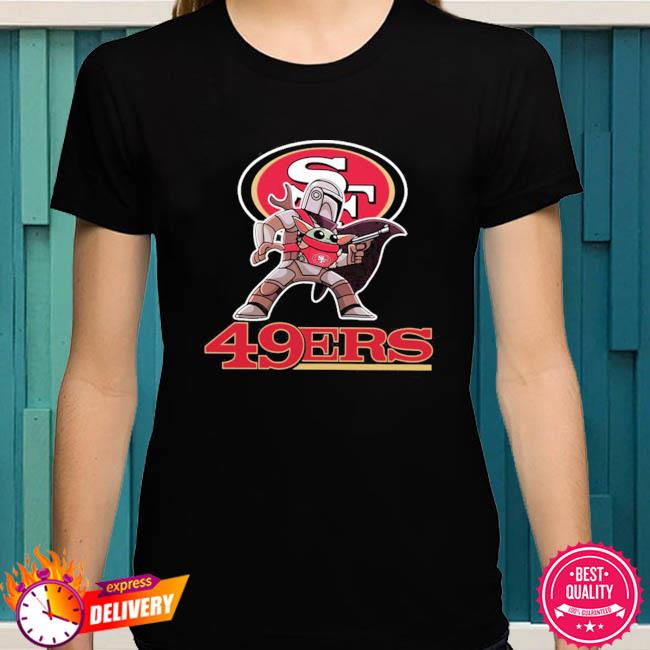 Baby Yoda Nfl 49ers Star Wars Shirt - Guineashirt Premium ™ LLC